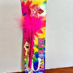 Lisa Frank Pink Starburst Pen